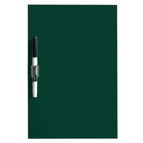 solid color spruce dark green dry erase board