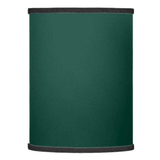Solid color spruce dark green lamp shade (Left)