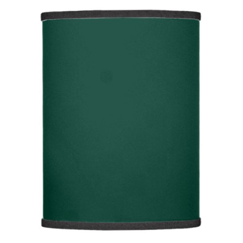 Solid color spruce dark green lamp shade