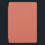 Solid color terracotta brown iPad pro cover<br><div class="desc">Solid color terracotta brown design.</div>