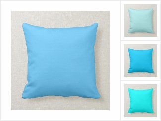 SOLID COLOR THROW PILLOWS