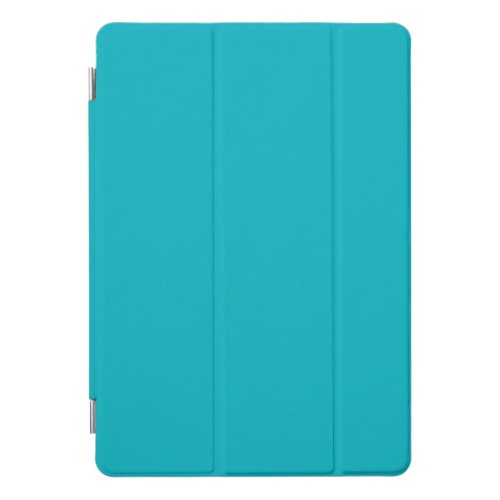 Solid color turquoise ocean blue iPad pro cover
