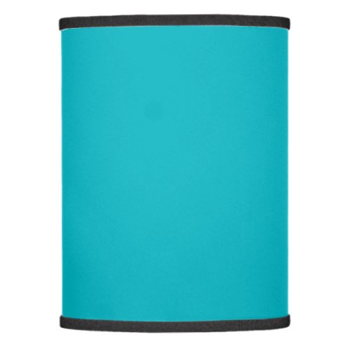 Solid color turquoise ocean blue lamp shade