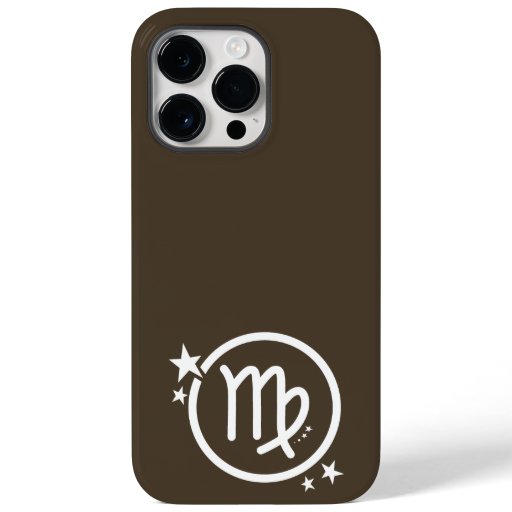 Solid Color Virgo Zodiac Sign & Astrology Sign  Case-Mate iPhone 14 Pro Max Case