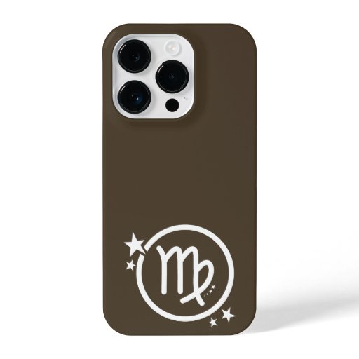 Solid Color Virgo Zodiac Sign & Astrology Sign  iPhone 14 Pro Case
