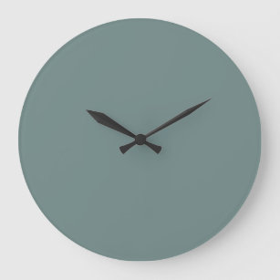 Solid Color Wall Clock - Leaf Green
