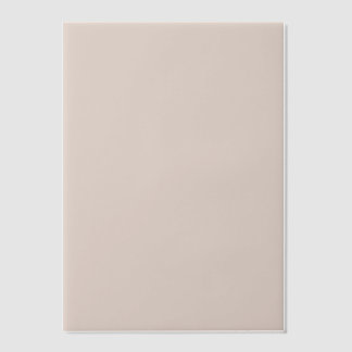 Solid Color Wedding Liner Vellum Invitations