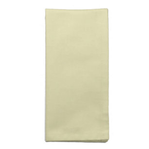 Solid Color Yellow Green Cloth Napkin
