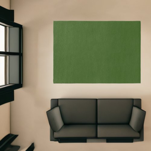  Solid Colored Dark Tree Green Plain area Rug