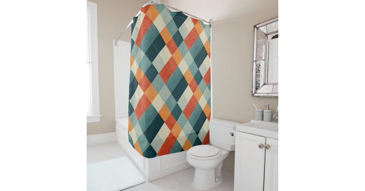 Solid Colors Pattern Simple Shower Curtain Zazzle