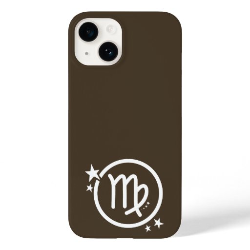 Solid Colour Virgo Zodiac Sign & Astrology Sign  Case-Mate iPhone 14 Case