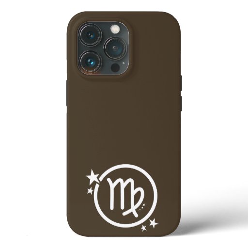 Solid Colour Virgo Zodiac Sign & Astrology Sign  iPhone 13 Pro Case