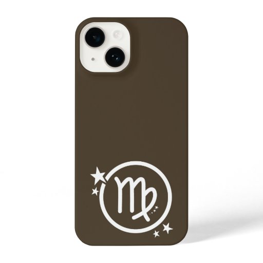 Solid Colour Virgo Zodiac Sign & Astrology Sign  iPhone 14 Case