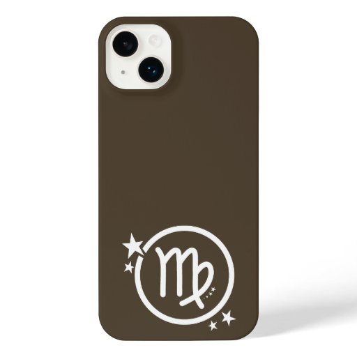 Solid Colour Virgo Zodiac Sign & Astrology Sign  iPhone 14 Plus Case
