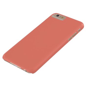 Solid Coral Iphone 6 Plus Case by ipad_n_iphone_cases at Zazzle