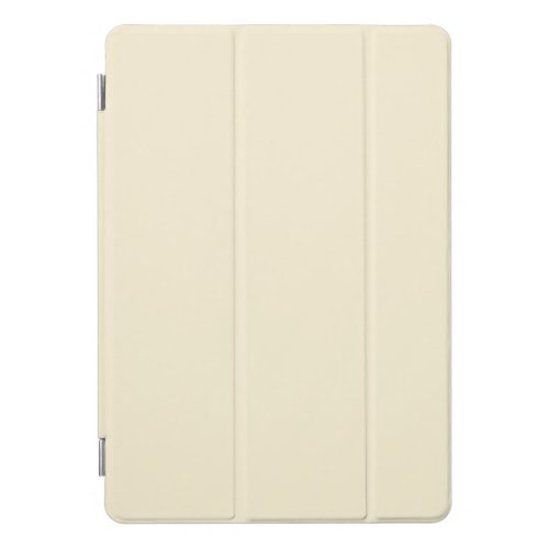 Solid cornsilk beige iPad pro cover