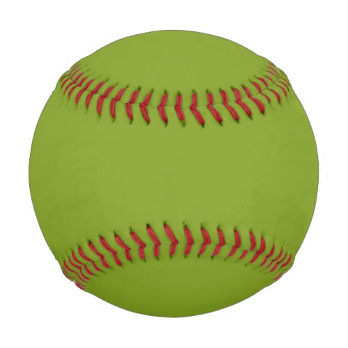 Solid cress green baseball