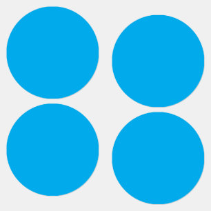 Solid Cyan Blue Background  Labels