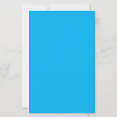 Solid Cyan Blue Background | Summer Minimal Style (Back)