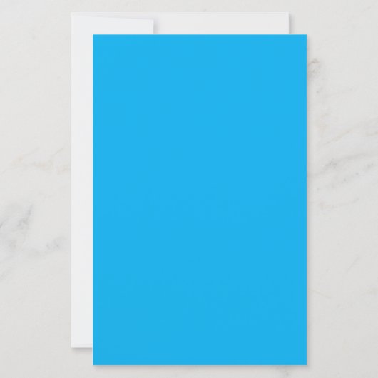 Solid Cyan Blue Background | Summer Minimal Style (Back)