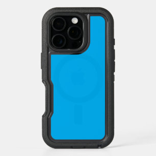 Solid Cyan Blue Background   Summer Minimal Style iPhone 16 Pro Case