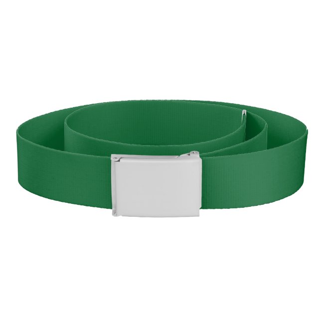 Solid dark hunter green belt (Coil)
