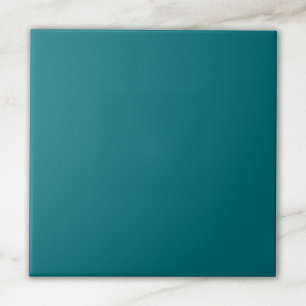 Solid Dark Teal Color Ceramic Tile