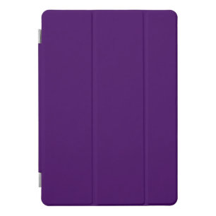Solid dark violet purple iPad pro cover