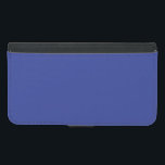 Solid Deep Blue Backdrop | Bold Minimalist Design Samsung Galaxy S5 Wallet Case<br><div class="desc">Solid deep blue minimal background for elegant, clean, modern custom designs. Elevate your style with this solid deep blue minimal background design, perfect for creating a modern, calming aesthetic across any product. The rich blue tone brings a sense of stability and elegance, making it ideal for professional, personal, and event-themed...</div>