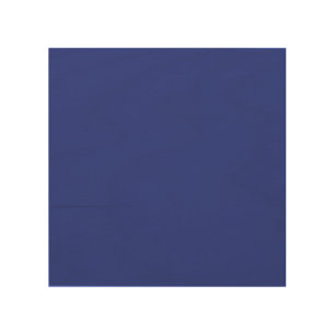 Solid Deep Blue Backdrop   Bold Minimalist Design Wood Wall Art