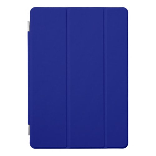 Solid deep blue iPad pro cover