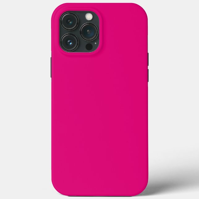 Solid deep pink Case-Mate iPhone case (Back)