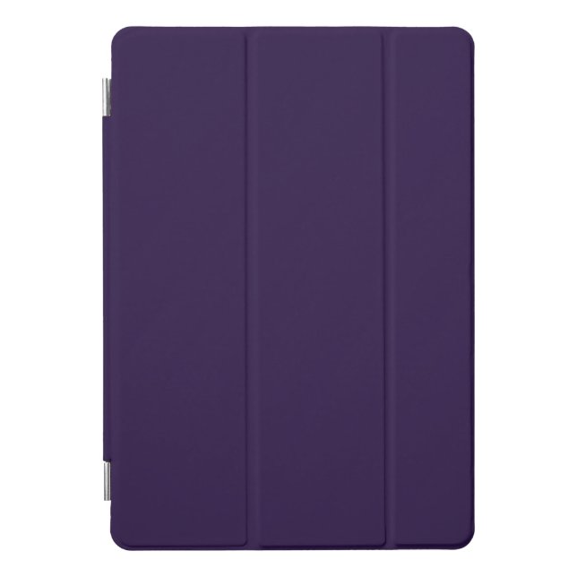 Solid deep purple iPad pro cover (Front)