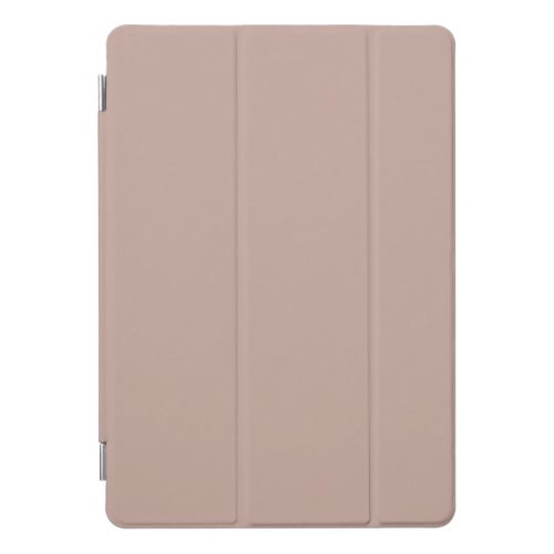 Solid dirty pink beige iPad pro cover