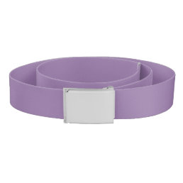 Solid dull purple violet belt