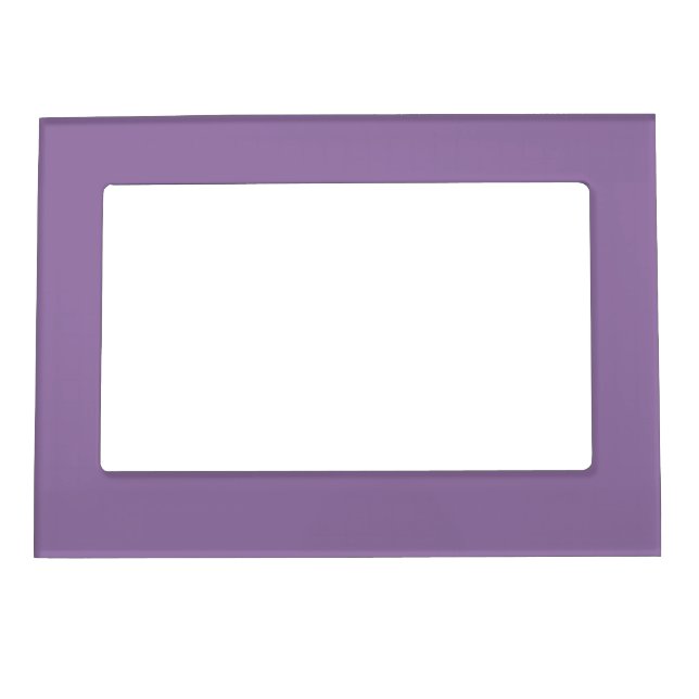Solid dull purple violet magnetic frame (Front)