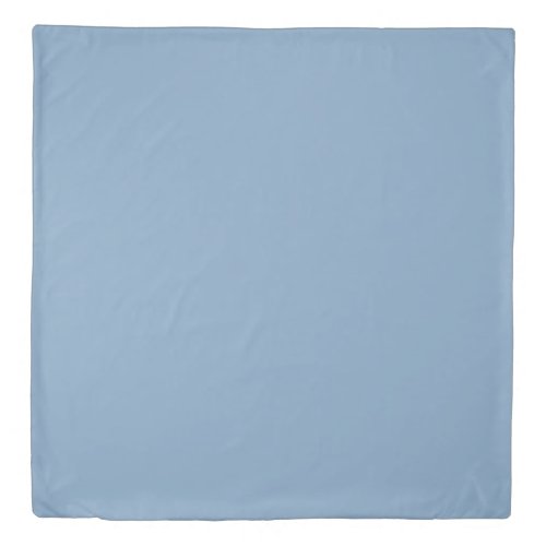 Solid Dusk Blue Duvet Cover