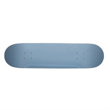 Solid Dusk Blue Skateboard by Richard__Stone at Zazzle
