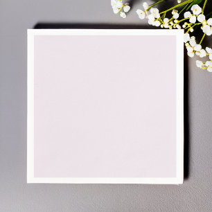 Solid Dusty Lilac Light Elegant Minimalist Napkins
