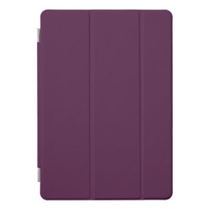 Solid eggplant purple iPad pro cover