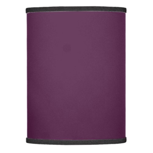 Solid eggplant purple lamp shade