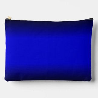 Solid Electric Blue Accessory Pouch