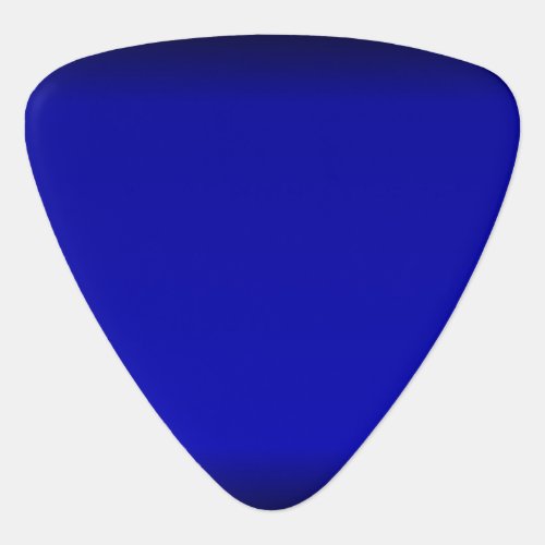 Solid Electric Blue Guitar Pick