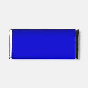 Solid Electric Blue Hershey Bar Favors