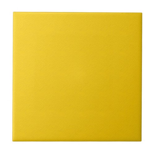 Solid Freesia Yellow Ceramic Tile