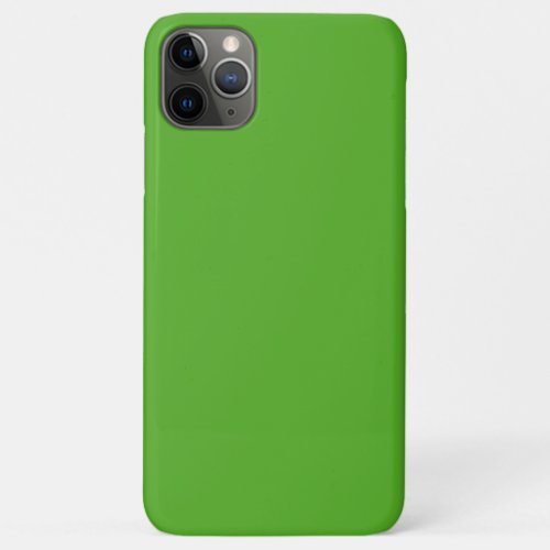 Solid frog green iPhone 11 pro max case