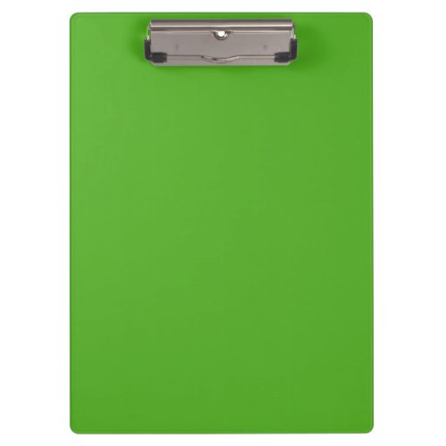 Solid frog green clipboard