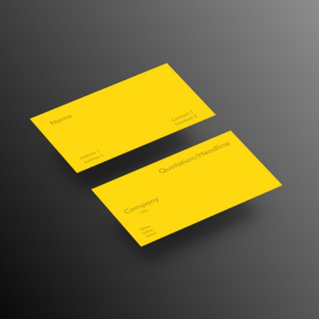 solid gold color business card (Creator Uploaded)