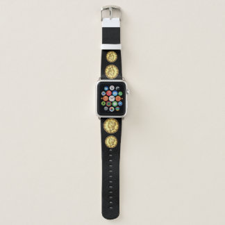 Solid Gold Dollar Apple Watch Band