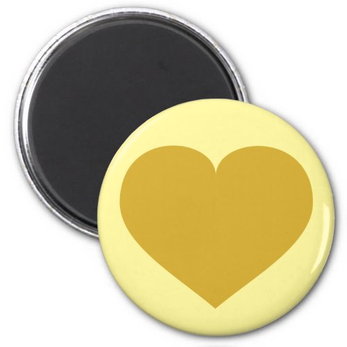 Solid Gold Heart Magnet
